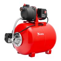 Насосная станция PS1200-50P, 1200 Вт, напор 45 м, 4500 л/ч, ресивер 50 л, пластик MTX