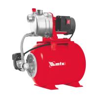 Насосная станция PS1000-24S, 1000 Вт, напор 43 м, 4300 л/ч, ресивер 24 л, нержавейка MTX
