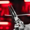 Длинногубцы прямые 205 мм, усиленная система, Pro Matrix