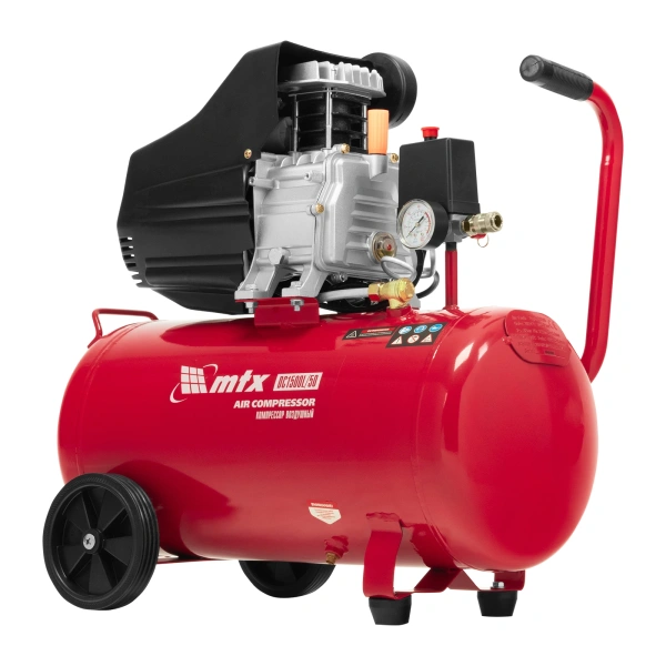 Компрессор воздушный DC1500L/50, 1,5 кВт, 50 л, 210 л/мин MTX