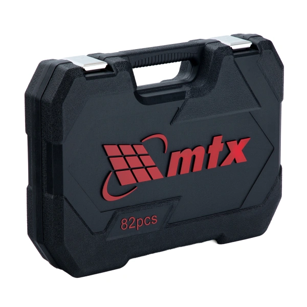 Набор инструментов 82 предмета, CrV, 1/2", 1/4" MTX