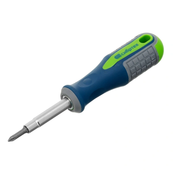 Отвертка комбинированная SL5/PH1, SL6/PH2 Сибртех