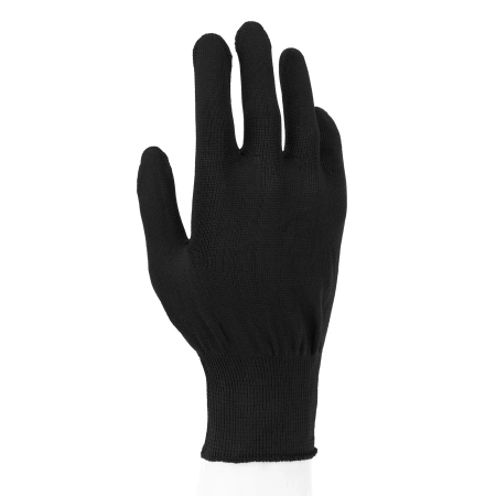 Перчатки Нейлон, 13 класс, черные, XL